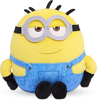 Illumination Minions & Monsters Ed Squooshy Plush Toy, 7-Inch Soft Squishy Stuffed Animal, Sensory Fidget Toy with Bean Fill, Kids Gift Ages 3+