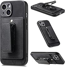 Compatible with Redmi Note 12 4G Kickstand Case,Compatible with Xiaomi Redmi Note 12 4G(Not 5G Phone Case Cover Black