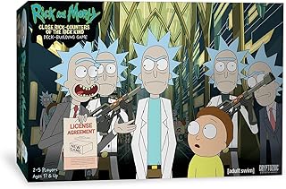Cryptozoic Entertainment Rick & Morty Deckbuilding Game Close Rick-Counters of The Rick Kind Board Game
