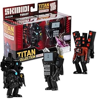 Titan 3 Pack – All-New Collectibles, Officially Licensed Skibidi Toilet Merch