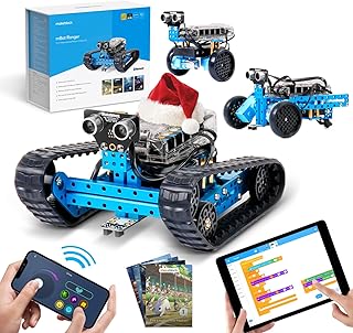Makeblock mBot Ranger 3 in 1 Robotics for Kids Age 8-12, Coding Robot for Arduino Scratch Learning with Coding Box, 16 Coding Projects STEM Science Kit, Robot Toys Gift for Kids Ages 10+