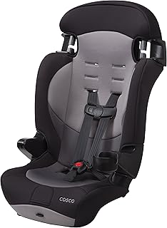 Cosco Kids Finale DX 2-in-1 Booster Car Seat, Forward Facing Toddler Car Seat (40-65 lbs) and Belt Positioning High Back Booster (40-100 lbs), Dusk
