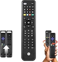 GE Universal Remote Control with Roku or Fire TV Streaming Remote Compartment, use with Samsung, Vizio, LG, Sony, Sharp, Apple TV, TCL, Smart TVs, Streaming Players, Blu-ray, DVD, 4-Device, 59046