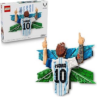 Editions Lionel Messi – Celebration - Building Set for Boys & Girls, Ages 14+ - Collectible Soccer Gift for Fans - Kids Bedroom or Shelf Decor - 43018