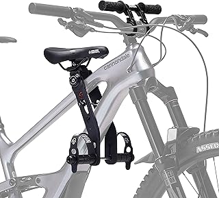 Kids Ride Shotgun - Child Bike Seat & Handlebar Combos - Front Mounted, for Children Aged 2~5 Years, Fits Most Adult Modern Mountain Bikes, Adjustable for Comfort