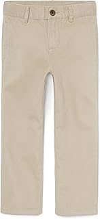 Boys Stretch Relaxed Straight Chino Pants