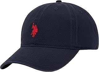 Baseball Cap, 100% Cotton Adjustable Dad Hat with Small Pony Logo