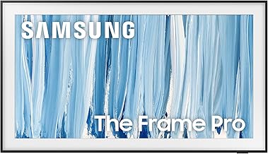 85-Inch Class The Frame Pro LS03HW Series Samsung Vision AI Smart TV (2026 Model, 85LS03HW) Glare Free with Neo QLED, Wireless One Connect, Slim Fit Wall Mount Included, Alexa Built-in