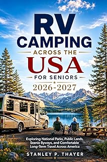 RV Camping Across the USA For Seniors 2026-2027: Exploring National Parks, Public Lands, Scenic Byways, and Comfortable Long-Term Travel Across America
