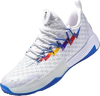 Mens Basketball Shoes Breathable Sneakers Lou Williams Lightning Professional Anti Slip Sports Shoes for Running, Walking