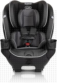 Evenflo EveryKid 3-in-1 Convertible Car Seat (Livingston Gray)