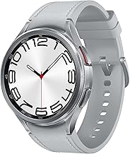 SAMSUNG Galaxy Watch 6 Classic 47mm LTE Smartwatch, Rotating Bezel, Fitness Tracker, Personalized HR Zones, Advanced Sleep Coaching, Heart Monitor, BIA Sensor for Health Insights, US, Silver (Renewed)