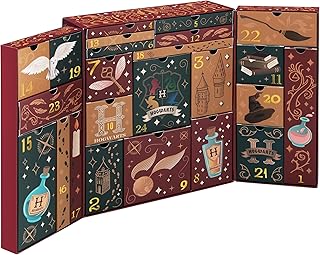 Harry Potter Hogwarts 24 Day Premium Advent Calendar - Officially Licensed Christmas Gifts & Seasonal Decor For Kids Bedroom | Paladone