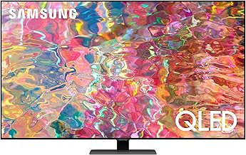 55-Inch Class QLED Q80B Series - 4K UHD Direct Full Array Quantum HDR 8X Smart TV with Alexa Built-in (QN55Q80BAFXZA, 2022 Model)
