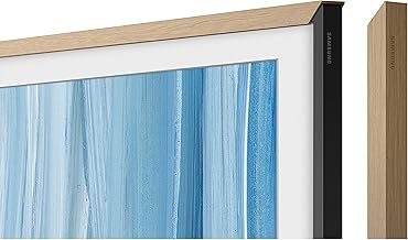 65" The Frame Customizable Bezel (2026 Model), Magnetic, Easy Installation, VG-SCFH65TKBZA, Modern Teak
