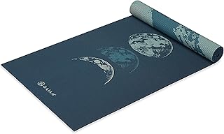 Gaiam Yoga Mat - Premium Print Reversible Extra Thick Non Slip Exercise & Fitness Mat for All Types of Yoga, Pilates & Floor Workouts