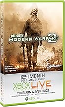 Xbox LIVE Gold 12-Month + 1 Free month Membership Card (game not included)