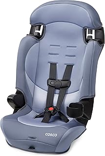 Cosco Kids Finale DX 2-in-1 Booster Car Seat, Forward Facing Toddler Car Seat (40-65 lbs) and Belt Positioning High Back Booster (40-100 lbs), Organic Waves
