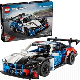 Technic BMW M4 GT3 EVO Race Car Toy - Building Toy for Boys & Girls, Ages 11+ - Model Car Display Kit for Bedroom Decor - Gift for Birthdays - 42226