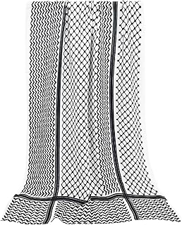 Fashion Keffiyeh – Polyester Head Neck Scarf – Arab Shawl Scarf for Women Girls – Palestine Style and Flag
