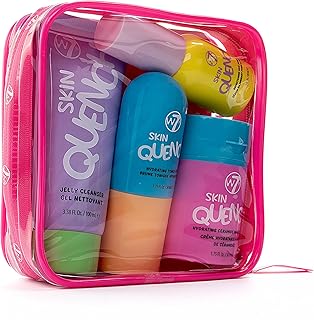 Skin Quench Full Size Skincare Set - Hydrating Skincare Bundle with Aloe Vera & Ceramides - Complete & Long-Lasting Moisturizing At-Home Routine - Travel Friendly