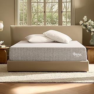 Queen Mattress - Medium Firm - Extra Thick Visco Elastic Memory Foam - CertiPUR-US Certified - Support & Pressure Relief - Minimal Motion Transfer - 100 Night Trial