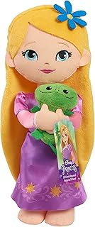 Lil' Friends Rapunzel & Pascal 14-inch Plushie Doll and Accessories, Kids Toys for Ages 3 Up by Just Play