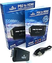 Edition HDMI Adapter for PlayStation 2 – PS2 to HDMI Converter | Plug & Play Cable for All PS2 Consoles (Phat & Slim) – Clear Video & Audio - Component Video Supported