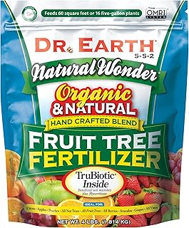 Dr. Earth Natural Wonder Organic Fruit Tree Fertilizer - 4lb 5-5-2