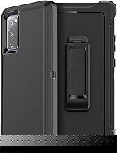Samsung Galaxy S20 FE 5G (FE ONLY - Not Compatible with Other Galaxy S20 Models) Defender Series Case - Black, Rugged & Durable, with Port Protection, Includes Holster Clip Kickstand