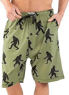 Pajama Shorts for Men, Men's Pajama Bottoms, Soft Shorts with Pockets, Sleepwear
