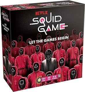Mixlore | Squid Game | Board Game | Ages 16+ | 3-6 Players | 45 Minutes Playing Time
