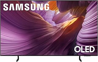Samsung 55-Inch Class OLED 4K S85F Series, Vision AI Smart TV (2025 Model, 55S85F) Object Tracking Sound Lite w/Dolby Atmos, NQ4 AI Gen2 Processor, Contour Design, Color Booster Pro, Alexa Built-in