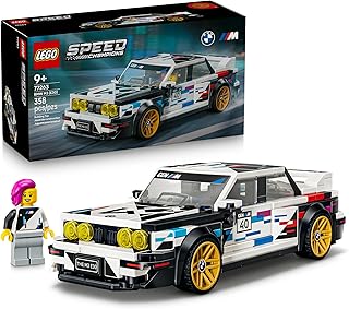 Speed Champions BMW M3 (E30) - Building Toy for Boys & Girls, Ages 9+ - Toy Car for Kids with Detailed Features - Gift for Birthdays - 77263