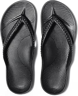 Women's Arch Support Flip Flops for Plantar Fasciitis Orthopedic Thong Sandals Comfortable Summer Beach Pool Slides