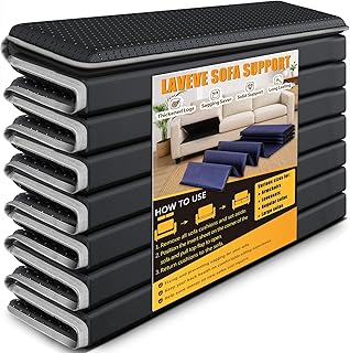 LAVEVE Heavy Duty Couch Cushion Support Board for Sagging Sofa, 21.5''x48'' Extra Thick Solid Wood Under Couch Insert with Anti-Slip Dots, Repair Sagging Spring Sofa and Replace Worn Cushions