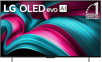 42-Inch Class OLED evo AI 4K C5 Series Smart TV w/Dolby Atmos, Dolby Vision, HDR10, AI Super Upscaling 4K, Filmmaker Mode, Wow Orchestra, Alexa Built-in (OLED42C5PUA, 2025)