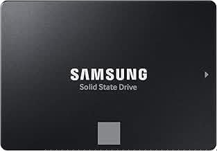 870 EVO SATA SSD 500GB 2.5” Internal Solid State Drive, Upgrade PC or Laptop Memory and Storage for IT Pros, Creators, Everyday Users, MZ-77E500B/AM, Black