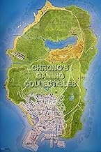CGC Huge Poster GLOSSY FINISH - Grand Theft Auto V Full Map PS4 PS3 XBOX ONE 360 - GTA012 (24" x 36" (61cm x 91.5cm))
