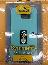 OTTERBOX Symmetry Series Case for Samsung Galaxy S6 Edge - Retail Packaging - Aqua Sky (Aqua Blue/Light Teal)