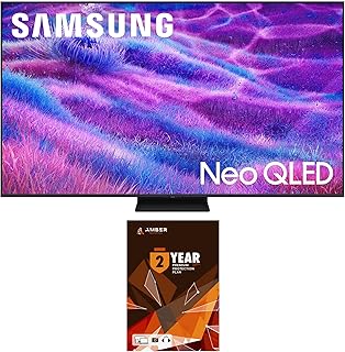 Samsung QN55QN80FAFXZA 55 Inch Neo QLED QN80F Series Supreme UHD 4K TV with 2 Year Amber Protection Plan (2025)