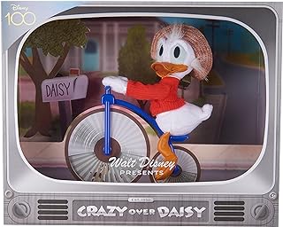 Disney100 Years of Wonder Walt Disney Presents “Crazy Over Daisy” Donald Duck Collectible Plush Stuffed Animal, Kids Toys for Ages 5 Up, Amazon Exclusive by Just Play