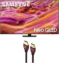 QN75QN90FAFXZA 75 Inch Neo QLED 4K QN90F Vision AI Smart TV with a WireLogic Ruby 8ft Ultra High Speed 4K-8K-10K HDMI Cable (2025)