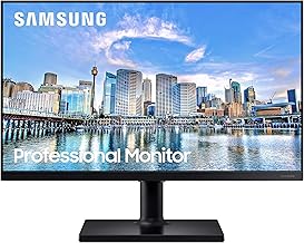FT45 Series 24-Inch FHD 1080p Computer Monitor, 75Hz, IPS Panel, HDMI, DisplayPort, USB Hub, Built-in Speakers, Height Adjustable Stand, 3 Yr WRNTY (LF24T450FZNXGO),Black