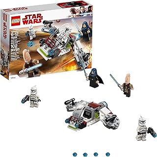 Star Wars Jedi & Clone Troopers Battle Pack 75206 Building Kit for 72 months to 144 months (102 Pieces)