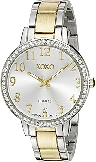 XOXO Women's XO5847 Analog Display Analog Quartz Two Tone Watch