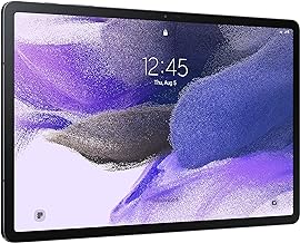 SAMSUNG Galaxy Tab S7 FE 2021 Android Tablet 12.4” Screen WiFi 256GB S Pen Included Long-Lasting Battery Powerful Performance, Mystic Black (Renewed)