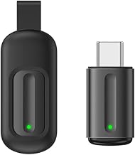 Universal Remote Control Adapter for Smartphone All in One Remote Control for TV/AC/DVD Compatible with Samsung, Sony, Panasonic, Sharp, LG and More. (Black, Type-C for iOS & Android)