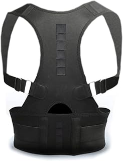 Women Men Orthopedic Corrector Back Support Shoulder Corset Brace Posture Correction Belt (D,L code)