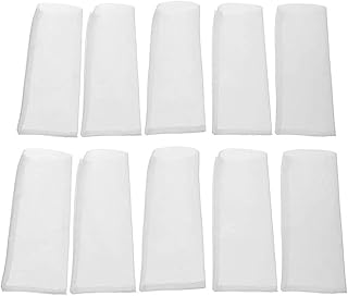Rosin Heat Press Bags 2.5 x 4.5 inch Tubular Rosin Press Filter Bags -10Pcs Per Park, White